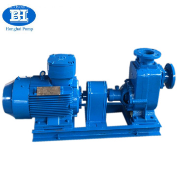 Self priming diesel fuel oil transfer pump